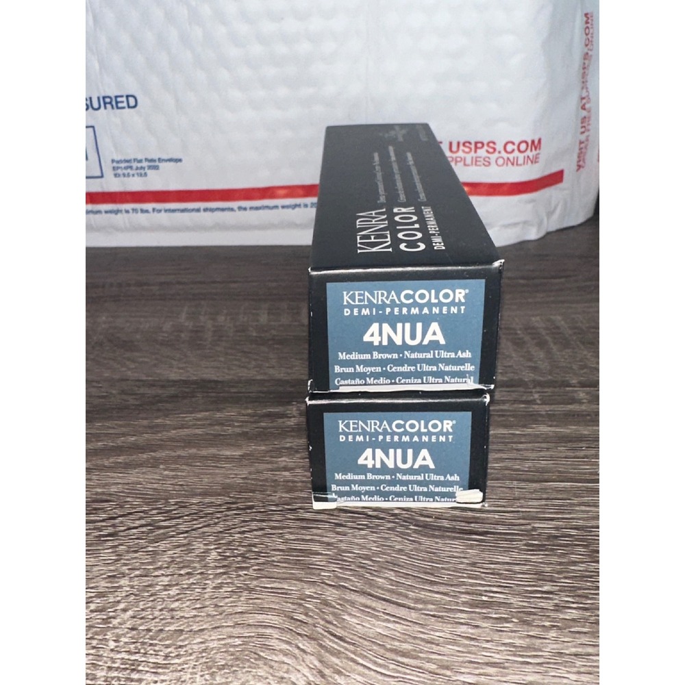 Kenra Color Demi Permanent Hair Color 4NUA Medium Brown Natural Ultra Ash Shine